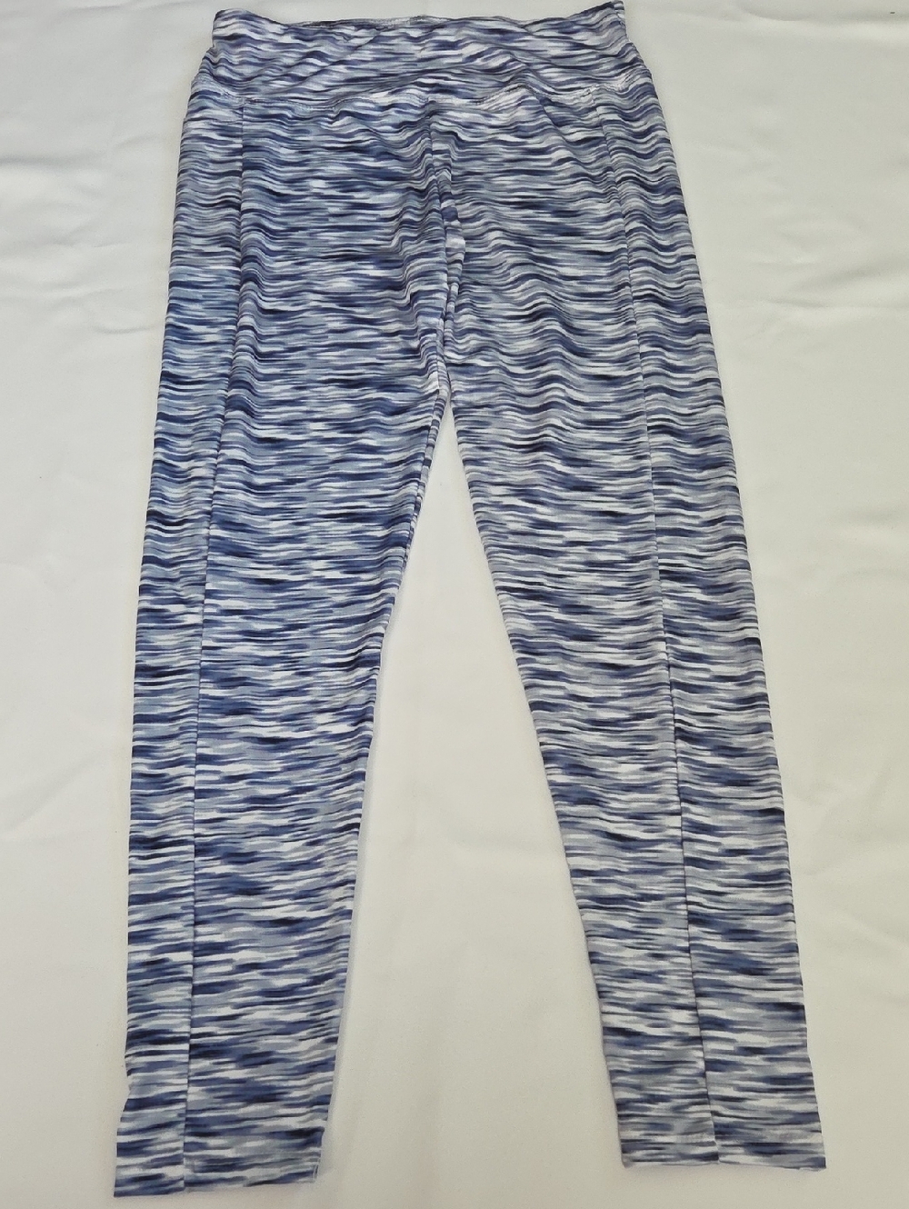 Zone Pro Large Blue & White Workout Pants